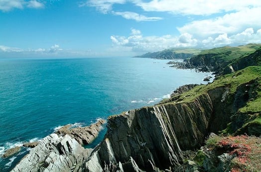 Stunning cliffs and coastline