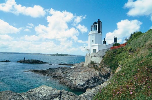 St. Anthony's Lighthouse and cottages