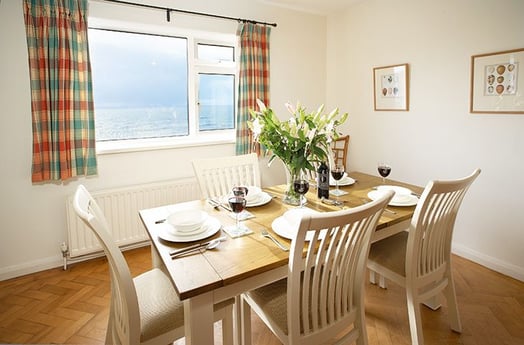 Dining room with lovely views