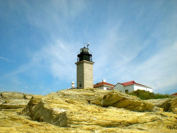 Beavertail Lighthouse foundation