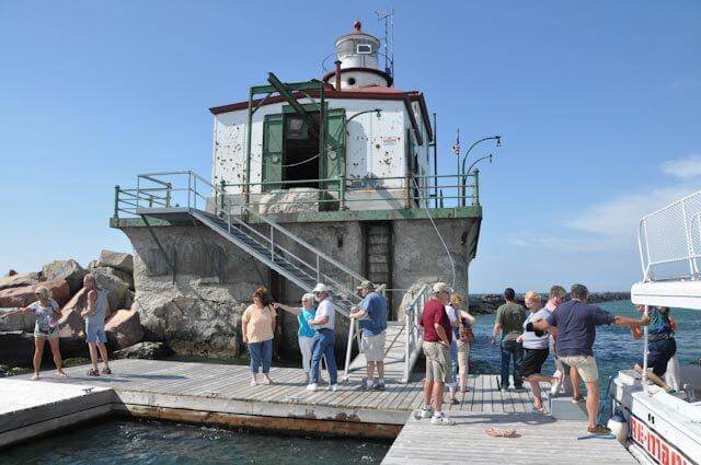 Ahstabula Lighthouse Lake Erie